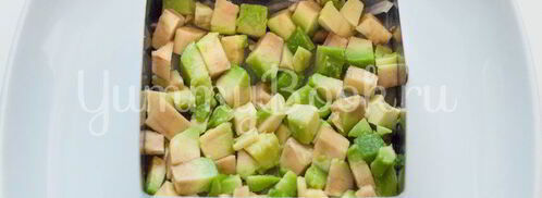 диетическая селедка под шубой без майонеза и картошки. Шаг 6