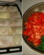 Голубцы под шубой