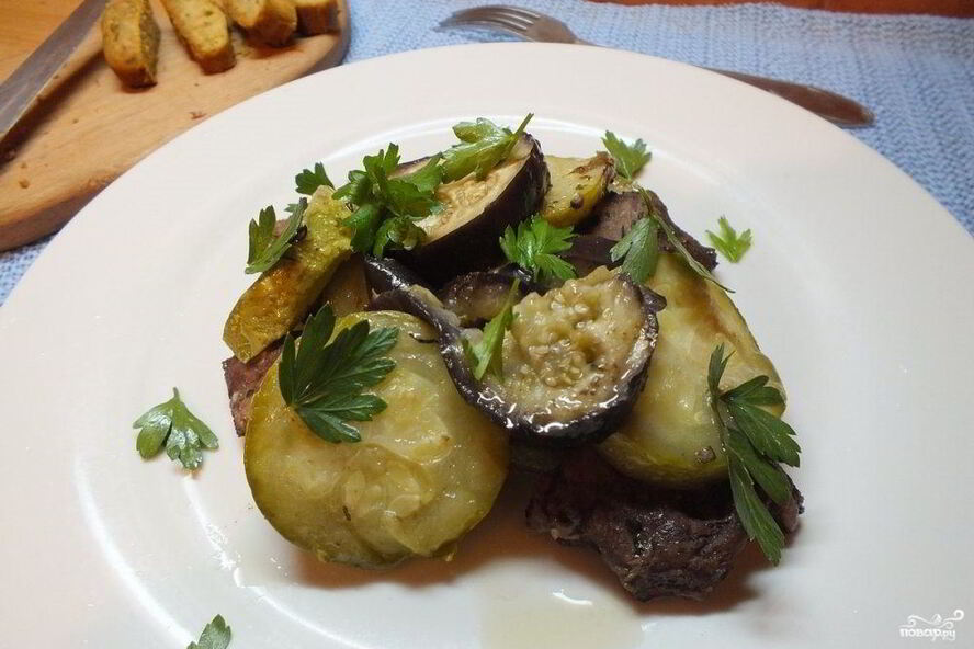 Рецепт говядины под шубой