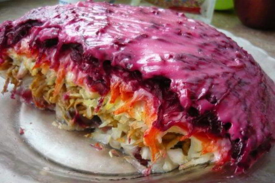 Рецепт классической сельди под шубой по-домашнему