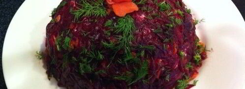 красная рыба под шубой. Шаг 4