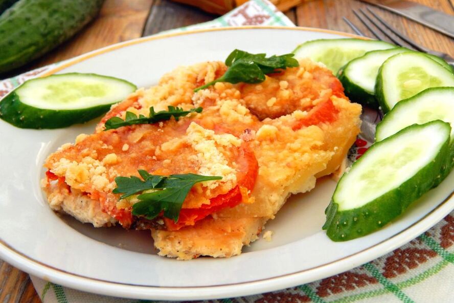 Рецепт курицы под шубой в духовке