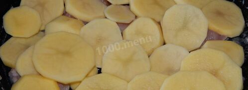 курица под шубой в духовке. Шаг 5