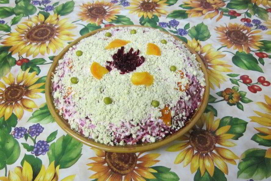 Рецепт новогодней селедки под шубой