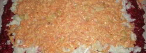 постный рулет из сельди под шубой. Шаг 9