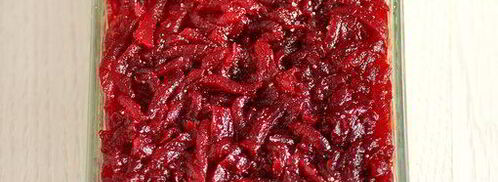 постный салат селедка под шубой. Шаг 7