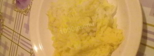 салат рыбные консервы под шубой. Шаг 3