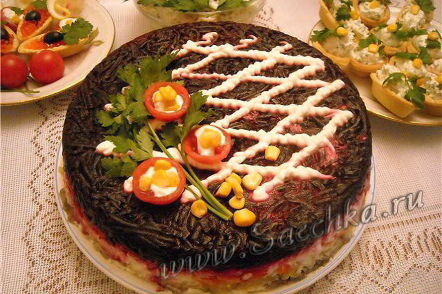 Рецепт салата селедка под шубкой