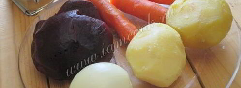 салат семга под шубой. Шаг 7