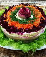 Салат Шуба под сельдью