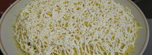 сельдь под шубой из помидор. Шаг 7