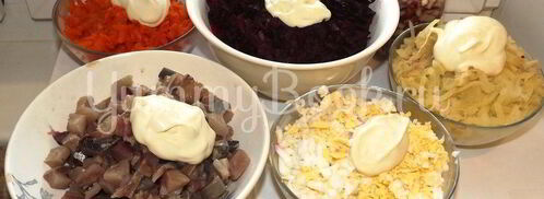 сельдь под шубой самая вкусная. Шаг 4