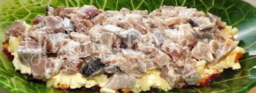 сельдь под шубой самая вкусная. Шаг 9