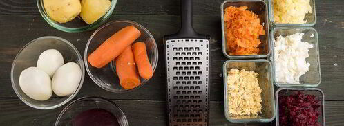 сельдь под яркой шубкой. Шаг 3