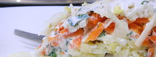 селедка под легкой шубой с яблоком. Шаг 16