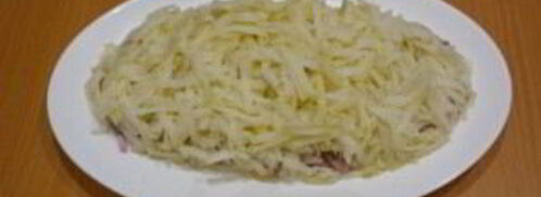 селедка под шубой без яблок и яиц. Шаг 3