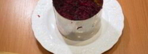 селедка под шубой порционная. Шаг 5