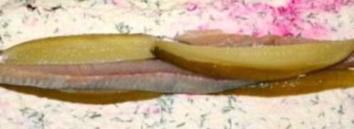 селедка под шубой в батоне. Шаг 8