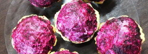 селедка под шубой в картофельных корзинках. Шаг 8