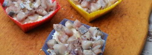 селедка под шубой в желе. Шаг 11