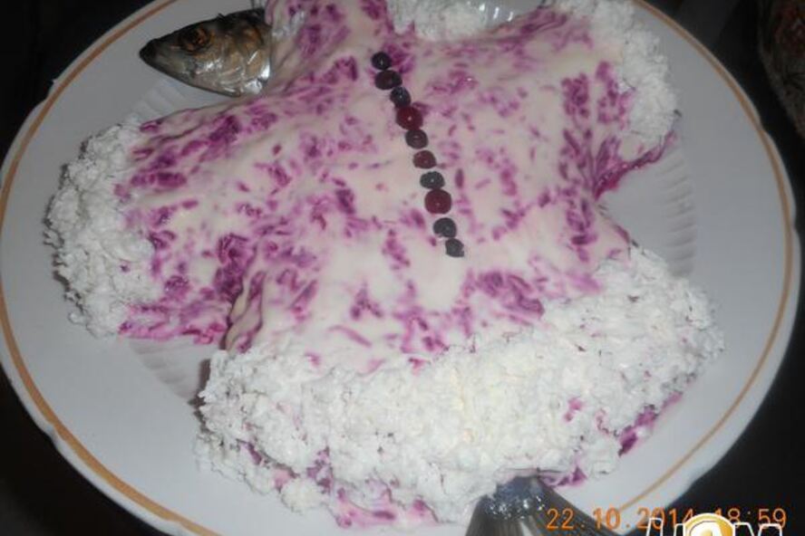 Рецепт селедочки под шубой в новом стиле