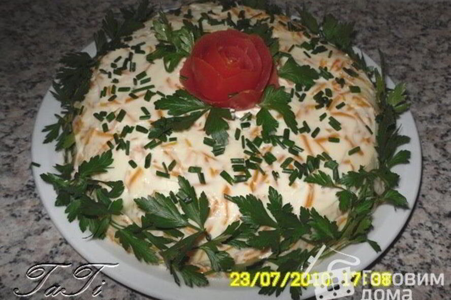 Рецепт семги под шубой