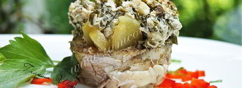 судак под шубой из икры. Шаг 10