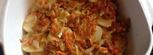 свинина под шубой в духовке. Шаг 6