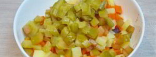 винегрет под шубой. Шаг 6