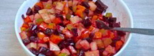 винегрет под шубой. Шаг 7