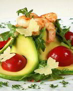 Салат с бабочками