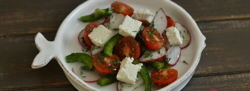 салат с брынзой. Шаг 8