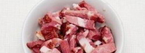 салат с чипсами и ветчиной. Шаг 3