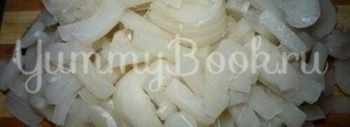 салат с кальмарами волшебная сказка. Шаг 3