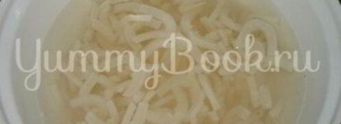 салат с кальмарами волшебная сказка. Шаг 4