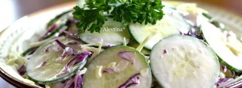 салат с капустой и огурцом. Шаг 5