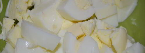 салат с курицей и маринованными грибами. Шаг 5