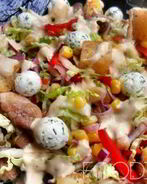 Салат с сыром фетакса