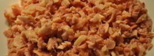 салат с виноградом и копченой курицей. Шаг 4