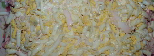 салат со свеклой, курицей и сельдереем. Шаг 7