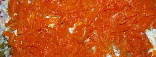 салат со свеклой, курицей и сельдереем. Шаг 9