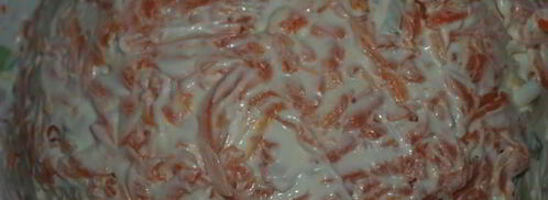 салат со свеклой, курицей и сельдереем. Шаг 10