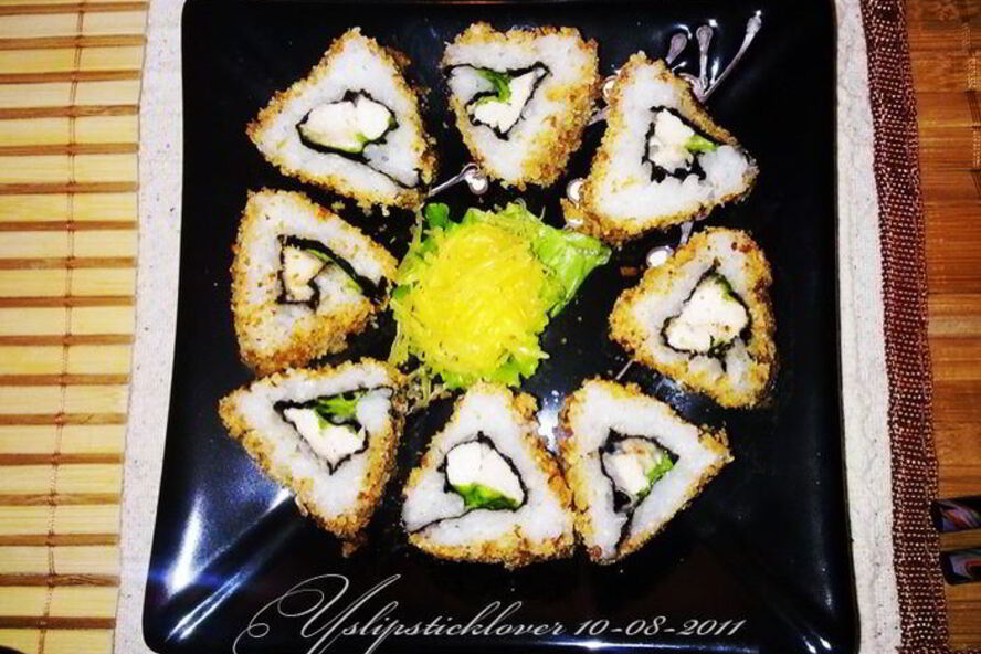 Рецепт ролла цезарь