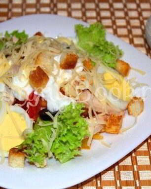 Салат Новый Цезарь