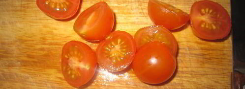 салат цезарь с курицей. Шаг 12