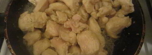 салат цезарь с курицей. Шаг 5