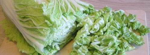 салат цезарь с пекинской капустой и курицей. Шаг 8