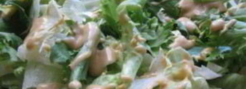 салат цезарь с языком. Шаг 7