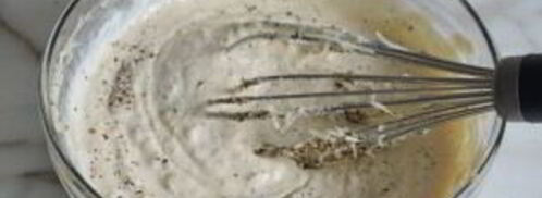 соус для салата цезарь простой. Шаг 3