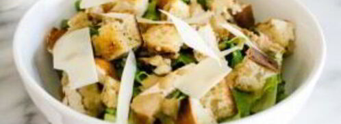 цезарь с курицей классический. Шаг 11